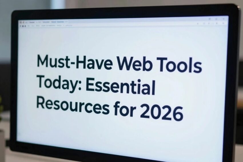 Must-Have Web Tools Today